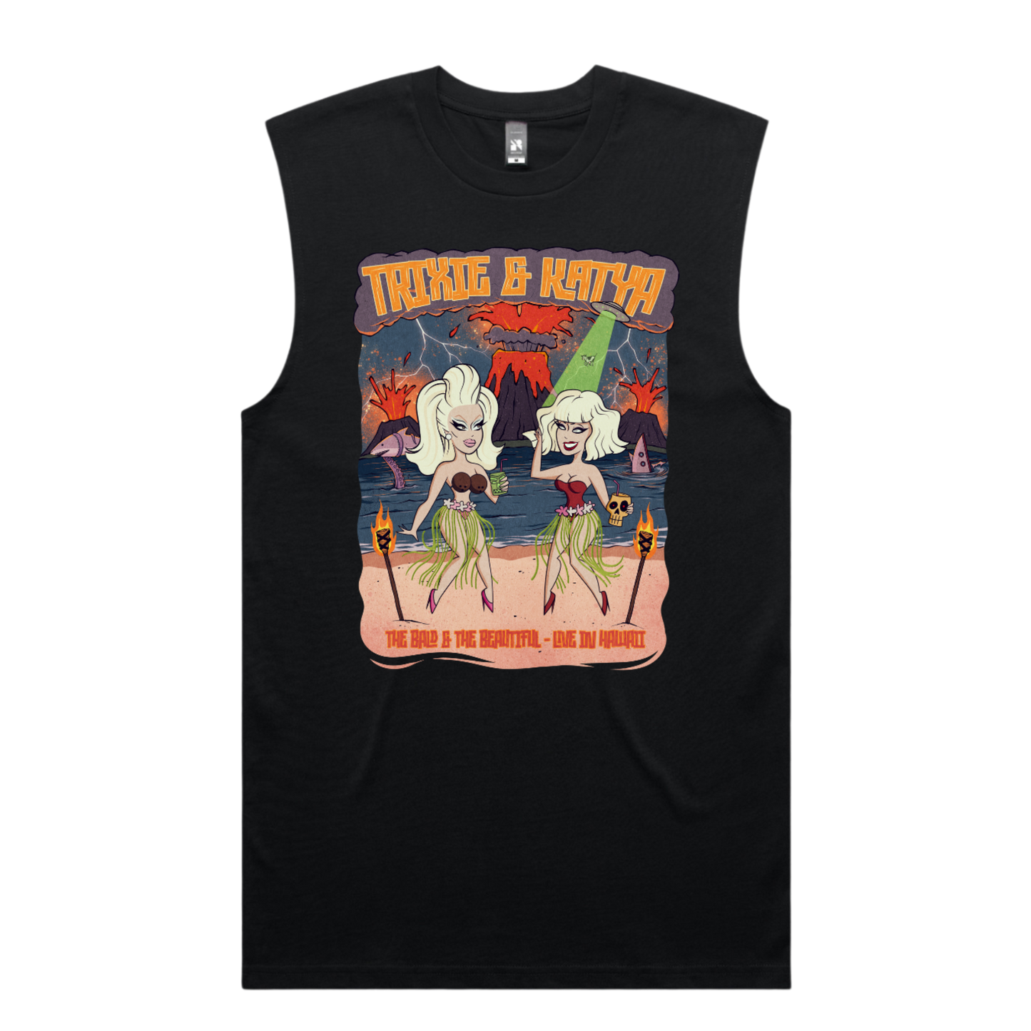 Trixie & Katya Volcano Tank